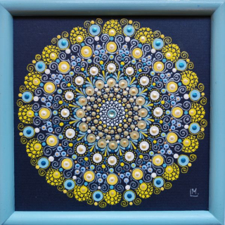 Mandala "Malewien" - mandala Klidu, Rovnováhy a Optimismu